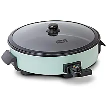 Frigideira Elétrica Antiaderente, Capacidade 4,8L, 1440W 110V, DASH DRG214AQ, Verde Água