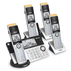 Telefone sem Fio de Longo Alcance 213 m2 com Bluetooth, 4 Aparelhos, VTECH IS8151