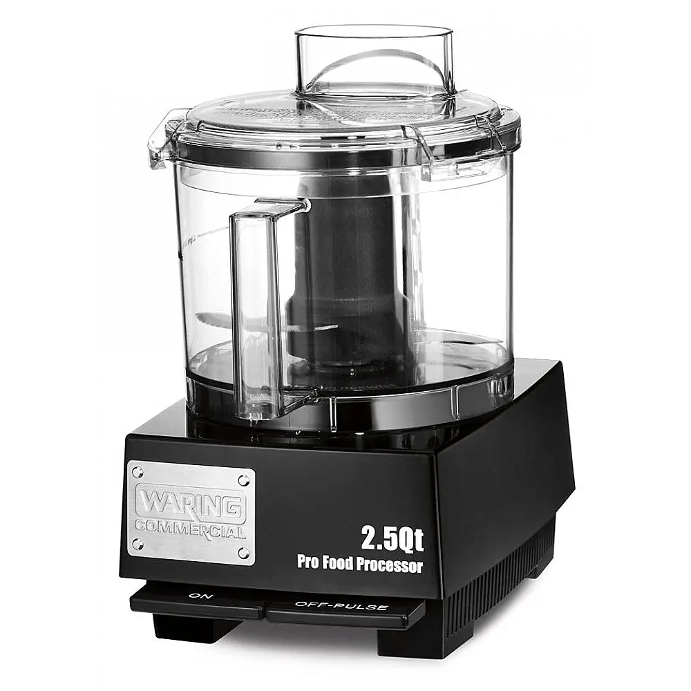 Processador de Alimentos 2L com Sistema de Vedação, 110v, WARING WFP11SW, Preto