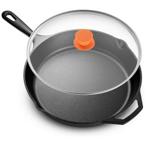 Legend Frigideira de Ferro Fundido com Tampa e Alça em Silicone