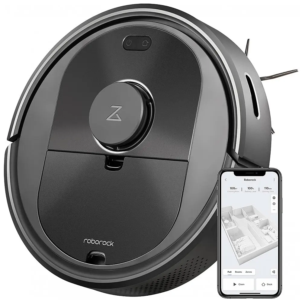 Aspirador de Pó Robô com Mapeamento Multinível e Sucção Forte 2700PA, 110V, roborock Q5, Preto