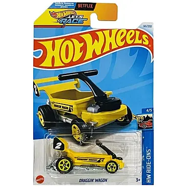 Hot Wheels Draggin Wagon Amarelo