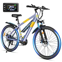 Bicicleta Elétrica Mountain Bike MULTIJOY EB263 – Motor 700W, Bateria 48V 7,8Ah, 21 Marchas, Suspensão Dianteira, Freios a Disco
