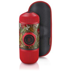 Cafeteira Elétrica Expresso Portátil 261 PSI 15,6cm 80ml Mini Manual Selva de Tatuagem, WACACO 8541895274, Vermelho