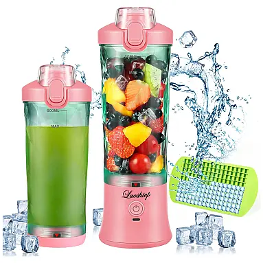 Liquidificador Portátil 650mL com Carregamento