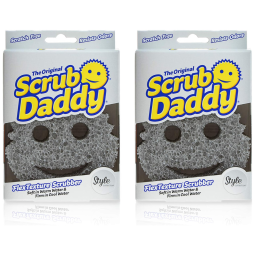 Scrub Daddy Esponja Resistente para Alta Limpeza Anti Odor, 2 Unidades