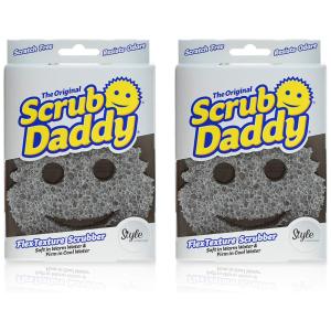Scrub Daddy Esponja Resistente para Alta Limpeza Anti Odor, 2 Unidades