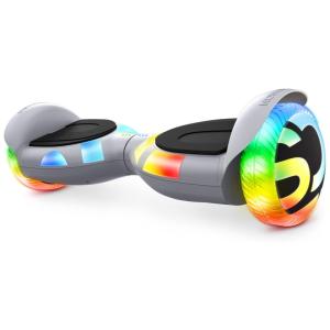 Hoverboard com Bluetooth, Pneus para Todo Terreno, Luzes LED e Alto Falante Integrado, 110V 500W, Jetson, Cinza