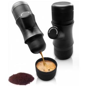 Máquina de Café Expresso Manual Portátil para Viagens, JavaJet, Preto
