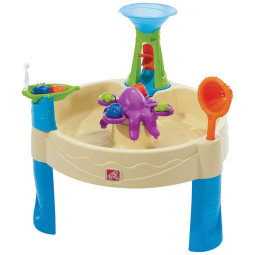 Mesa Aquática Infantil, Sensorial para Uso Interno e Externo, com 10 Acessórios, Para Crianças de 1,5+ Anos, Step2