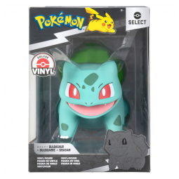Figura Pokémon Bulbasaur Select 20cm em vinil rígido para exposição e coleção