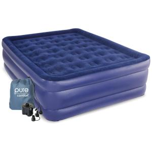Colchão Inflável, Queen, PURE COMFORT 8501AB, Azul