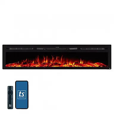 Lareira Elétrica 80043 de Embutir