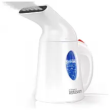 isteam Vaporizador de Roupas7 em 1 Portátil, Aquece em 60s, 120 mL, 900W, 110V, Branco
