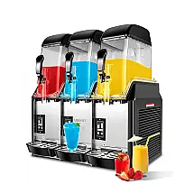 Máquina de Slush Raspadinha BOSBAK 36L 3 Tanques Comercial Frozen Margariteira 240V