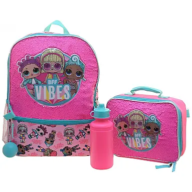 Mochila Escolar Infantil 40cm L.O.L.