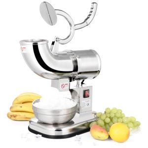 Máquina de Raspadinha Profissional, Produz 199 kg, H, 250W, 110v, ZENY 300sd, Prateado