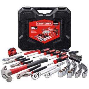 CRAFTSMAN CMMT99448 Kit de Ferramentas c, Maleta de zenamento, 102 Peças, Vermelho