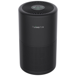 Purificador de Ar com Filtro HEPA, Área até 20 m2, PURIVORTEX AC201B, Preto