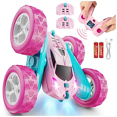 Carro de Controle Remoto Rosa