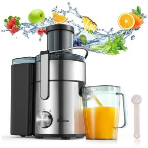 Centrífuga de Frutas com 3 Velocidades, Aço Inox, 100W, 110v, BAGOTTE, Prateado