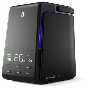 TaoTronics Umidificador, Evaporador Elétrico, 4 L, alcance de 10 30m, c, monitoramento automático, preto