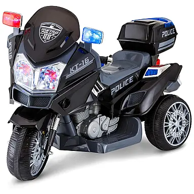Moto Elétrica Policial Infantil 6V