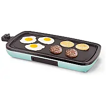 Churrasqueira Elétrica Grill Nozaya Azul 1500W 110V com Controle de Temperatura, Compacta e Prática