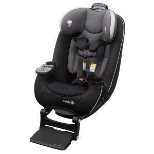Cadeira de Bebê para Carro Conversível com Apoio de Pés, Peso Rec 2 a 29 kg, SAFETY 1ST, Preto