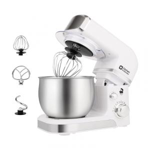 Batedeira Elétrica de Bancada 3 Litros com 6 Velocidades 300W Branca, 110v, KITCHEN IN THE BOX, Branco