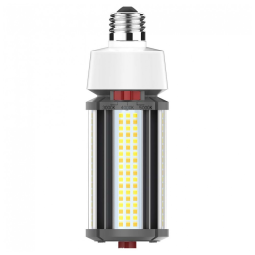 Lâmpada LED Satco S23148 tipo corncob 18W 22W 27W base E26 3000K 4000K 5000K multitemperatura bivolt 3780lm substitui HID