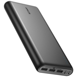 Powerbank 26800 Carregador Portátil 26800mAh Alta Performance, ANKER A1277021, Preto