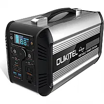 OUKITEL CN505 Gerador de Energia Solar Portátil ,615Wh 192000mah 2 Tomadas AC 110V, 500W e 4 USB