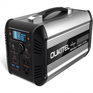 OUKITEL CN505 Gerador de Energia Solar Portátil ,615Wh 192000mah 2 Tomadas AC 110V, 500W e 4 USB