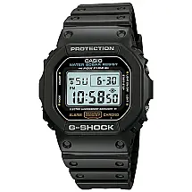 Relógio Masculino G Shock, CASIO DW5600E 1V, Preto