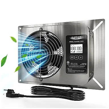 Ventilador de Parede com Display