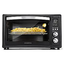 Forno Elétrico de Bancada de 32L com Painel LCD, 1800W, 110v, CROWNFUL CF AF30LBLK 1, Preto
