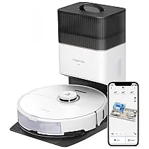 Aspirador de Pó Robô com Mapeamento Multinível e Sucção Forte 6000PA, 110V, roborock S8, Branco