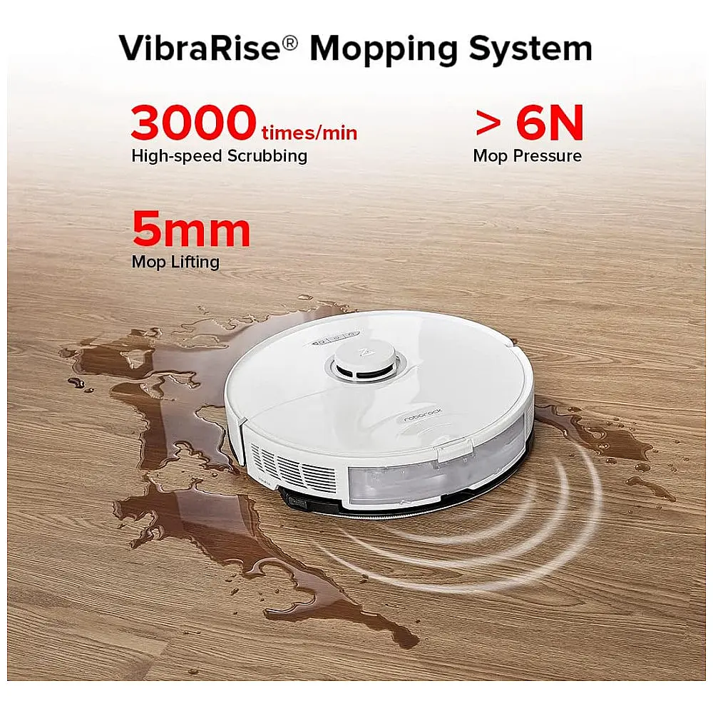 Aspirador de Pó Robô com Mapeamento Multinível e Sucção Forte 6000PA, 110V, roborock S8, Branco — foto 3