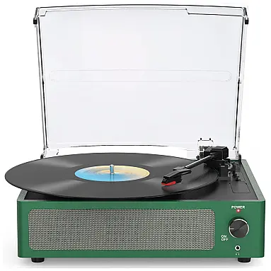 Toca-discos de Vinil com Alto-falantes,