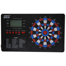 Jogo De Dardos Eletrônico Com Comandos De Voz, Mais De 500 Jogos, North Gear.