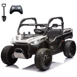 Carro Elétrico Infantil, Jeep Basculante com Controle Remoto, 2 Lugares, Música, Pneus EVA e 2 Velocidades, 24V, Karbost