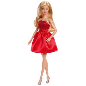 Barbie Mattel 80º Aniversário Boneca RubyRed Loira com Vestido Vermelho e Acessórios Prateados 2025