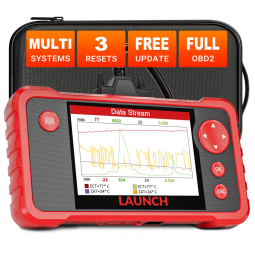 Scanner OBD2 LAUNCH CRP123 V2.0 Elite: Ferramenta de Diagnóstico Automotivo Completa com Reset de Óleo, Adaptação do Acelerador