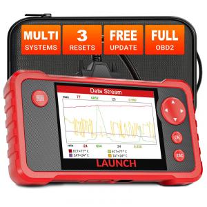 Scanner OBD2 LAUNCH CRP123 V2.0 Elite: Ferramenta de Diagnóstico Automotivo Completa com Reset de Óleo, Adaptação do Acelerador