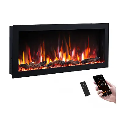 Lareira Elétrica de Embutir A45x107L