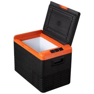 VzTrip CL40 Geladeira, Cooler Portátil Automotivo 40L, c, Controle de Temperatura, 45W, 12V, Preto