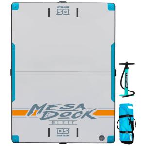 Plataforma Inflável para Piscinas e Lagos Suporta até 453 Quilos, DRIFTSUN DS MD 10, Azul