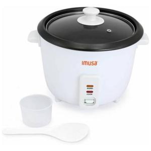 USA Panela de Arroz Elétrica 8 Xícaras, 500W, Branca, 110v, IMUSA GAU 00013, Branco
