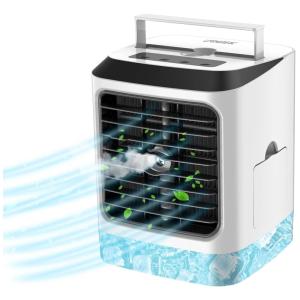 Climatizador de Ar Portátil de Mesa, Capacidade 480mL, 3 Velocidades, LIFENERGRIC WHITE, Branco